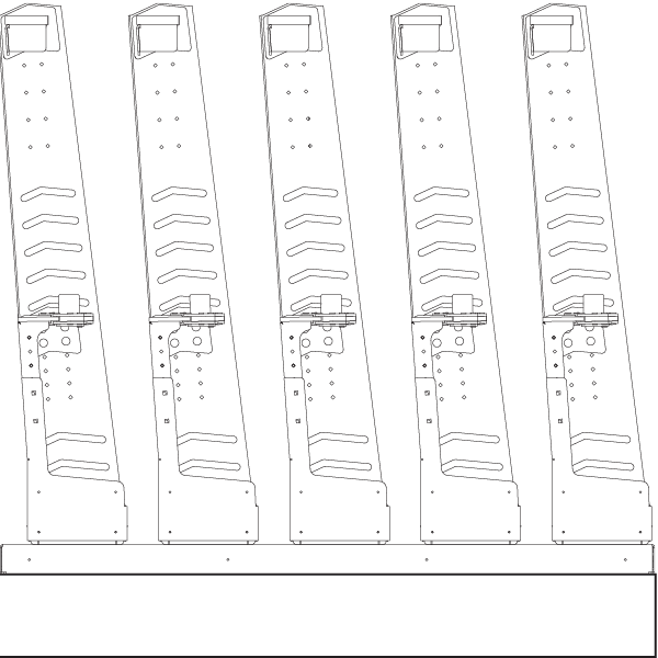 Gun Warden Vertical Locking Sliders