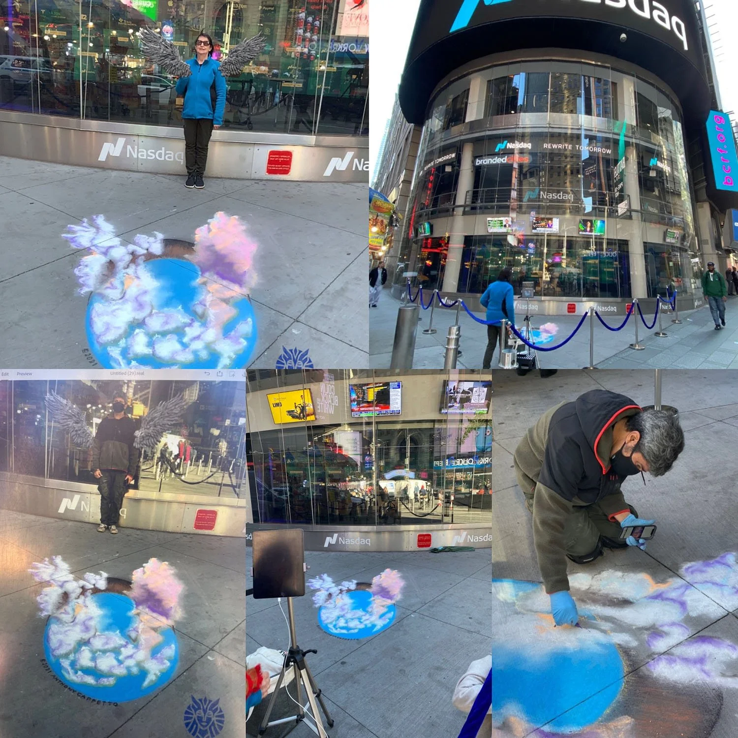  Video of my project at the NASDAQ MarketSite. 