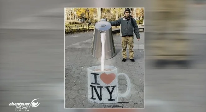 Anthony 'Pouring' Hot Coffee with Animated Augmented Reality