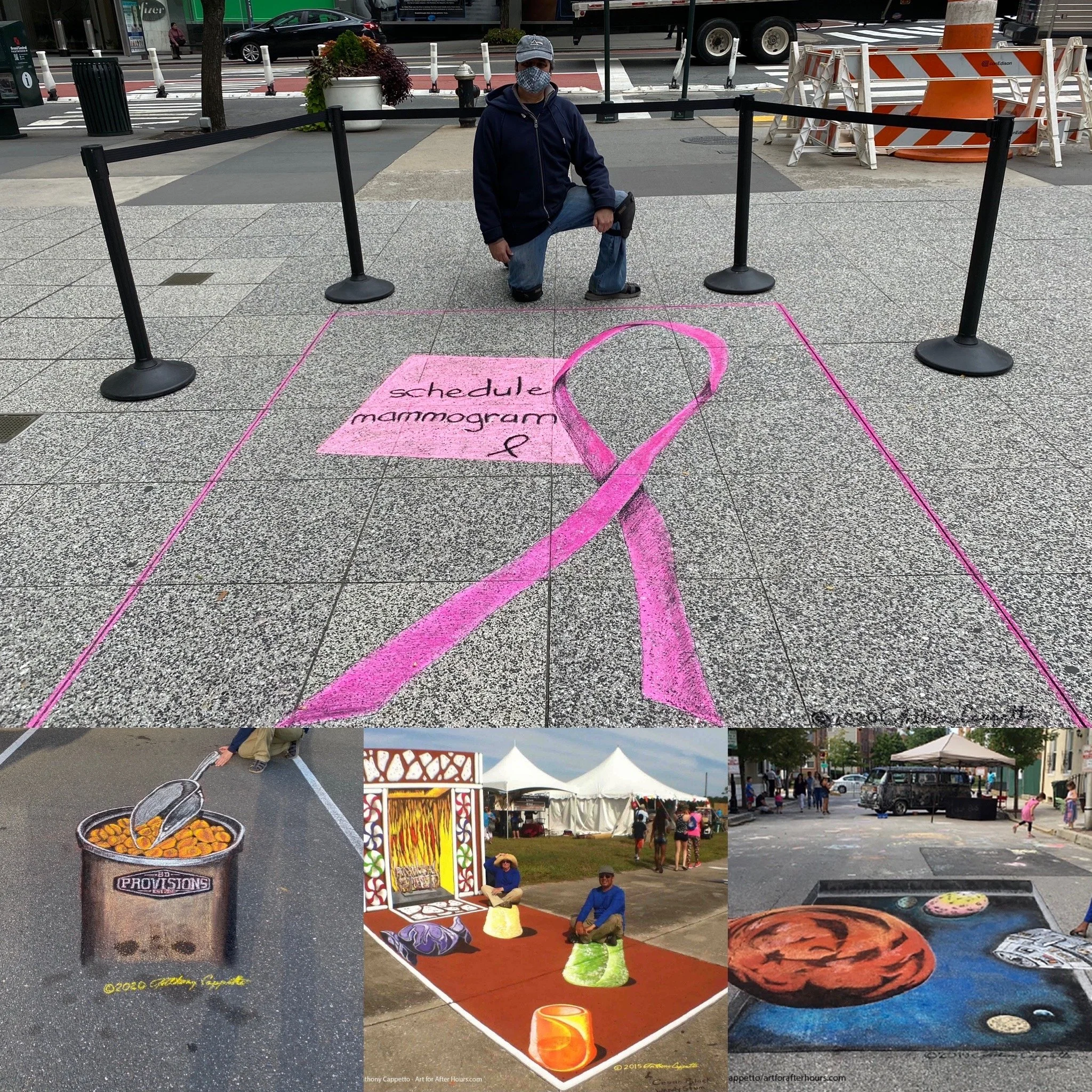 3D and Illusionary Chalk Projects