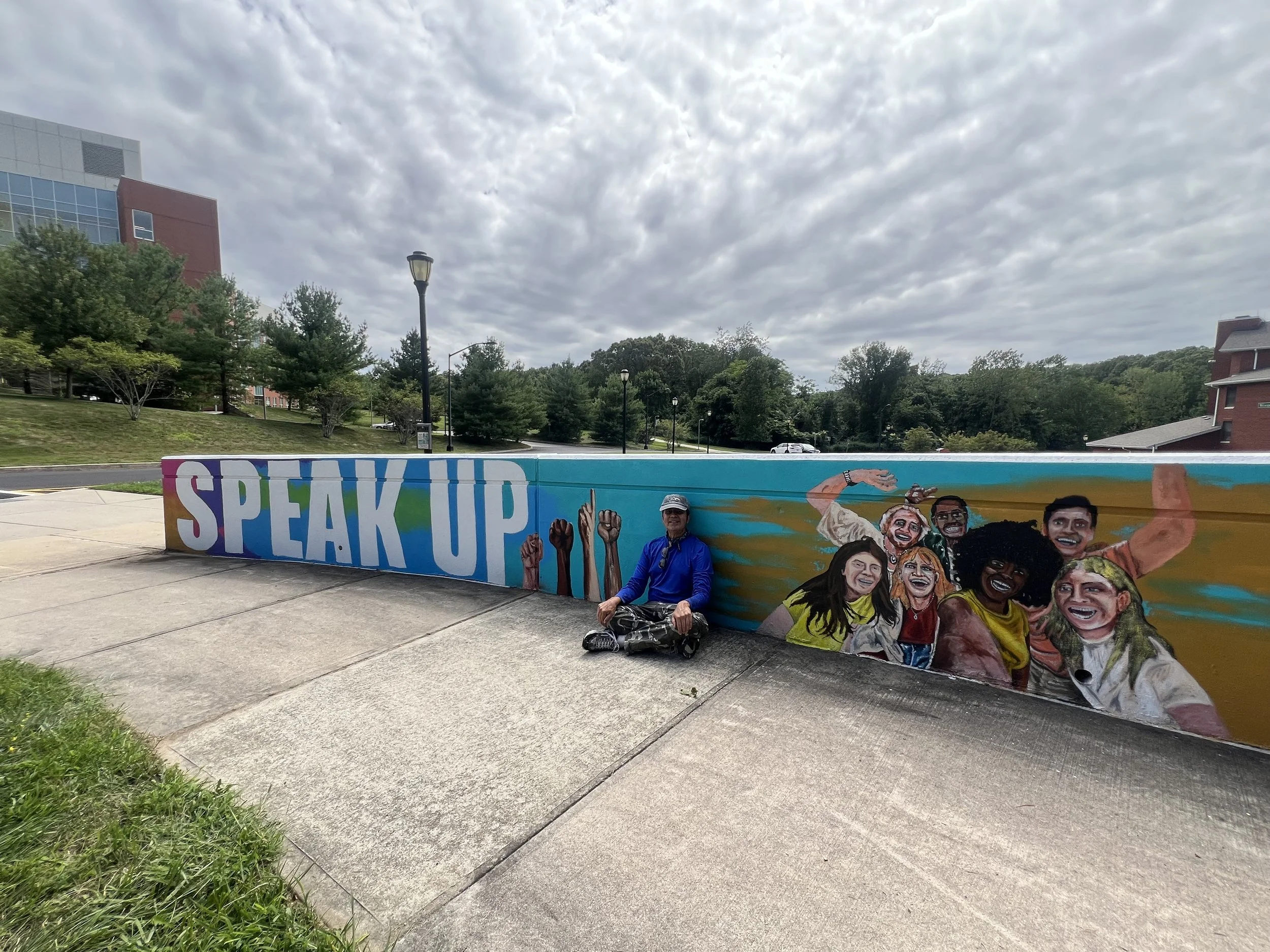 SPEAK UP SPEAK OUT Mural