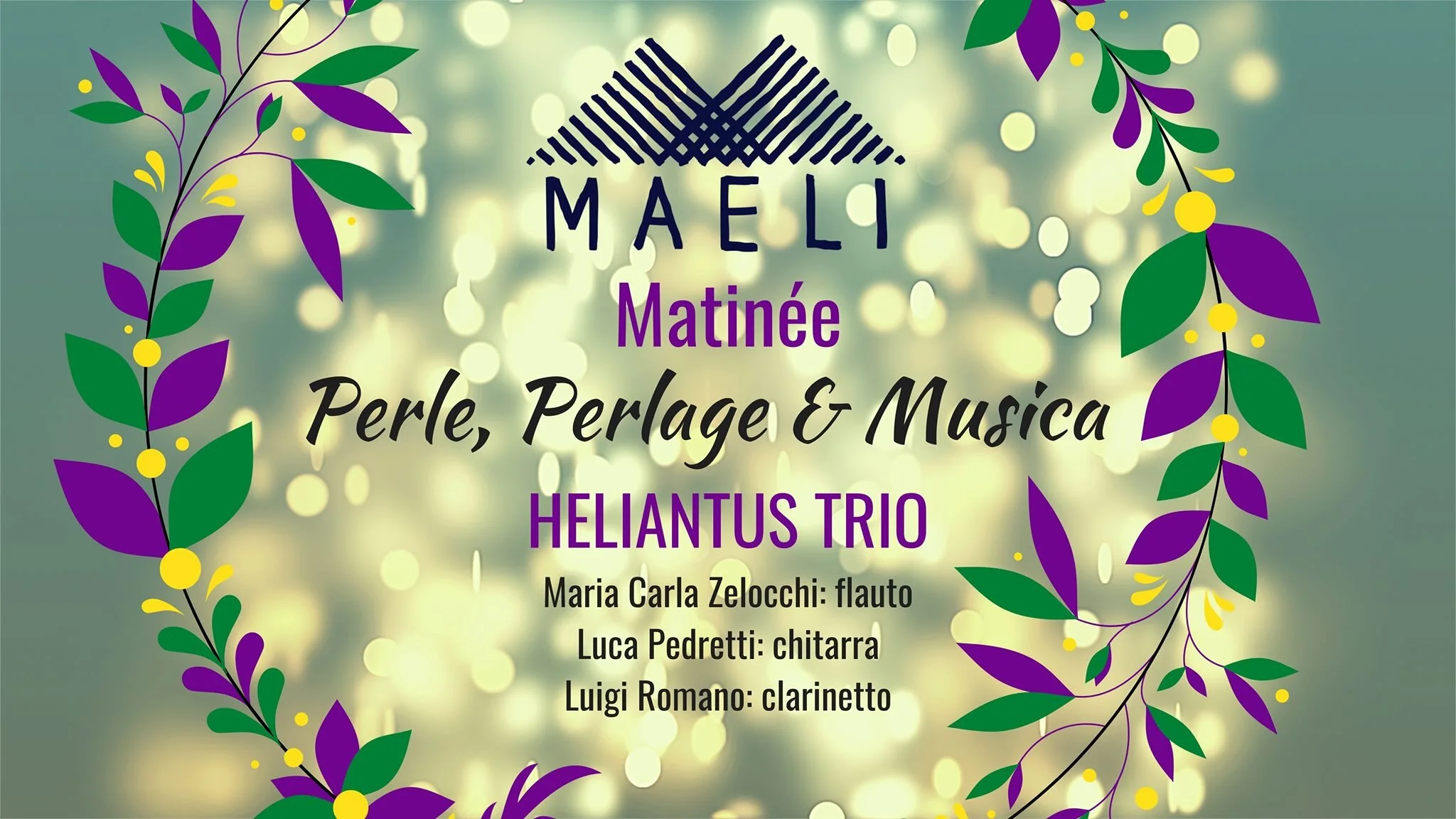 Maeli Matinée: Perle, Perlage &amp; Musica - Myricae Ensemble