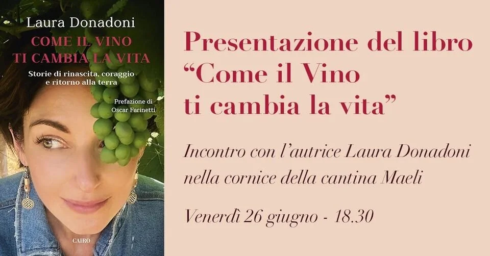Presentazione del libro "Come il Vino Ti Cambia La Vita"