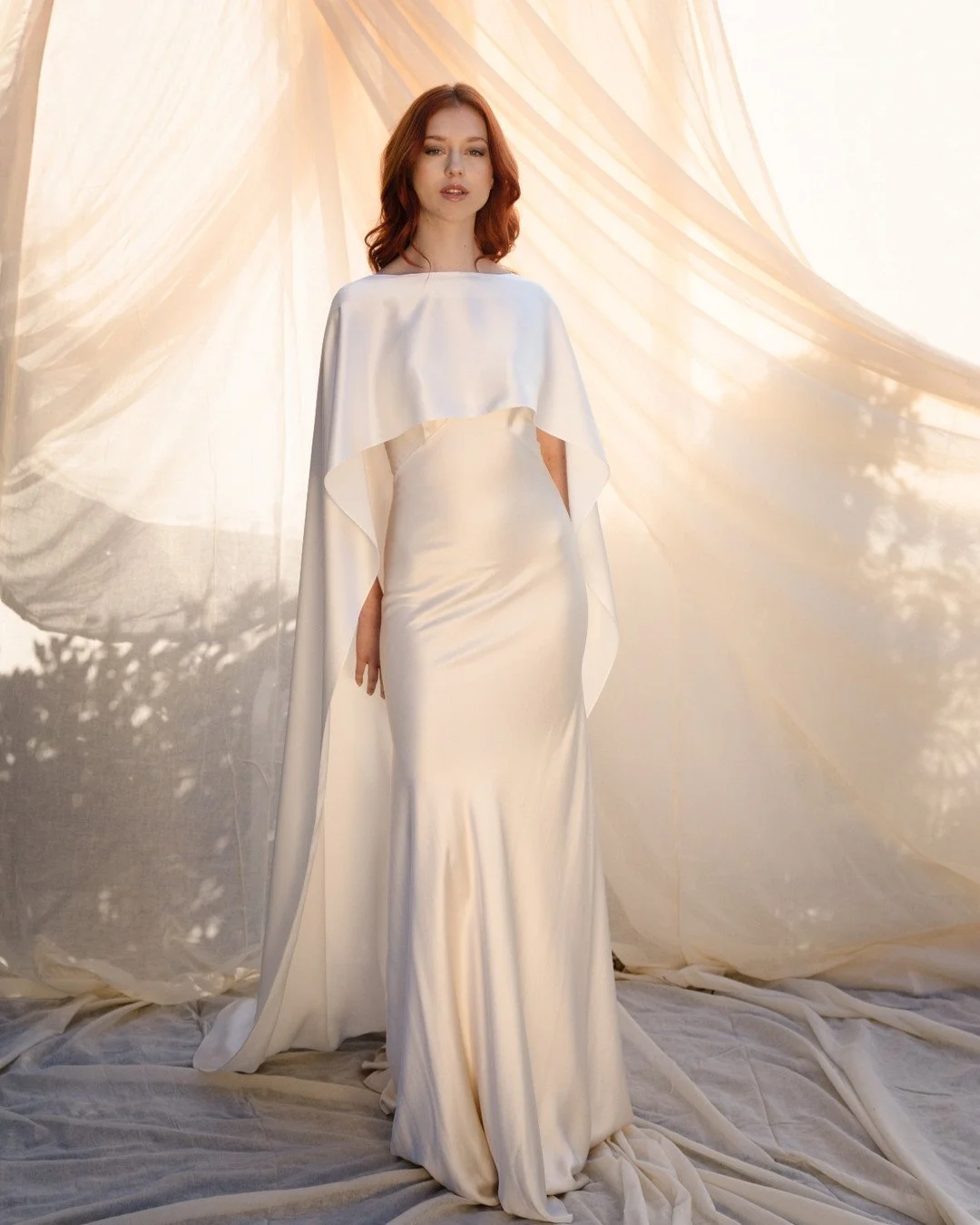 Sumptuous silk satin, cut on the bias to follow every curve.......

Silk slip dress and bridal cape

📷 Renske Meinema @renskemeinema.studio
👰&zwj;♀️ Rosa via @moxiemodels.amsterdam @rosavangessel
💄 Chantelle Alyssa @muachantellealyssa