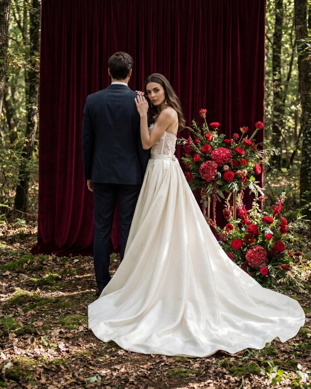 Summer is with us, but we are already working all the end of summer, autumn and winter weddings coming our way.

What would be your ideal time of year to get married?

#woodlandwedding #satinballgown #weddingdress #bruidsjurk