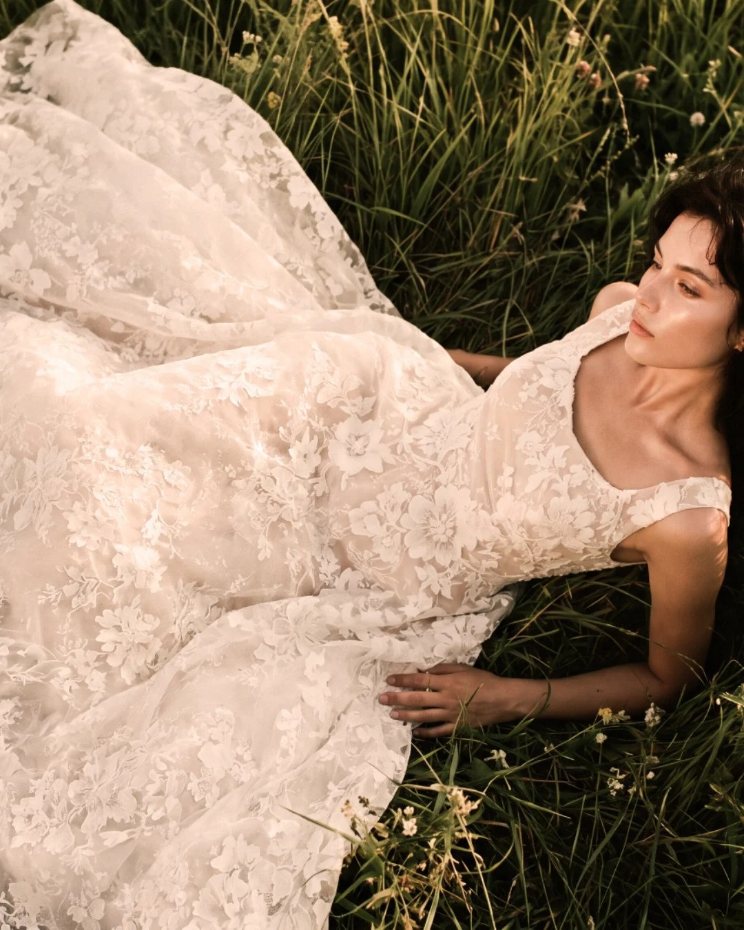 New collection incoming&hellip;..

&lsquo;Jane&rsquo; is hand crafted here in our atelier in Leiden, using a floral lace and tulle, both from Italy and Silk Satin Organza from the UK. 

Part of our new collection launching soon.