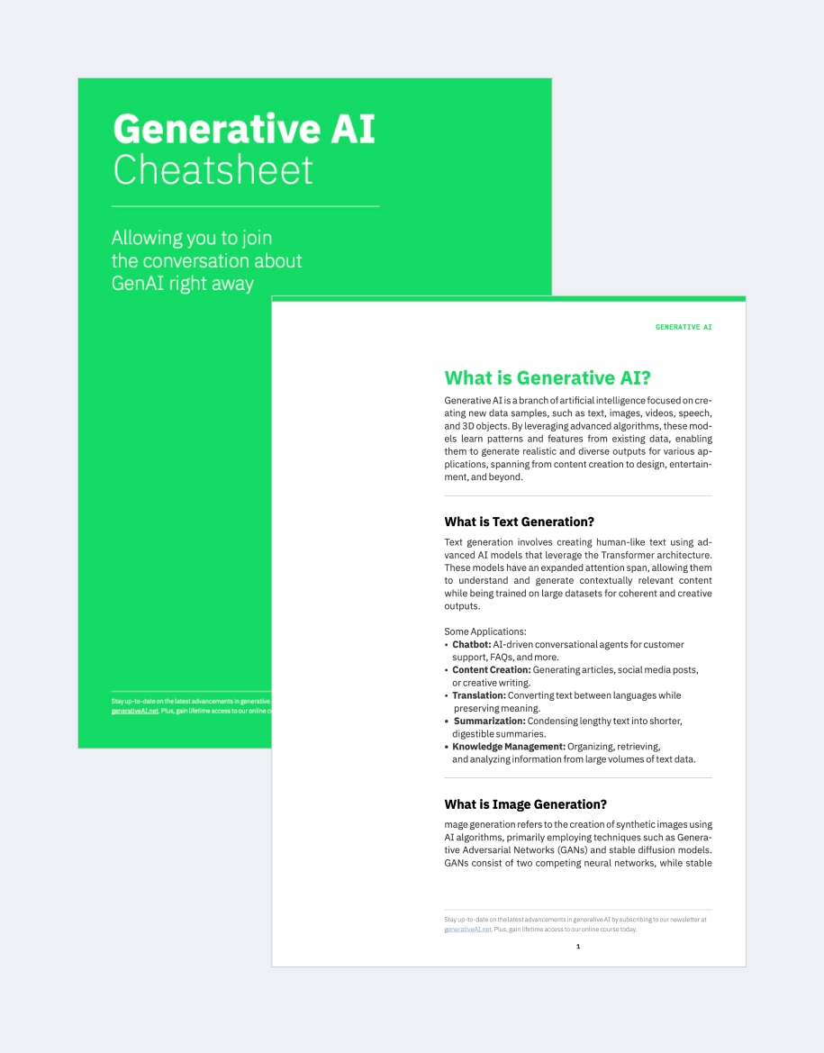 Resources — Generative AI