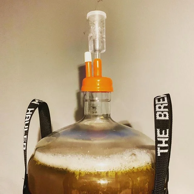 That&rsquo;s it. Last brew is down before the big move. &ldquo;Don&rsquo;t make me come back there&rdquo; is  gonna be a semi-sweet, dry hopped cider. Should be floral with a slight hint of exasperation. .
.
#homebrew #beer #craftbeer #homebrewing #i