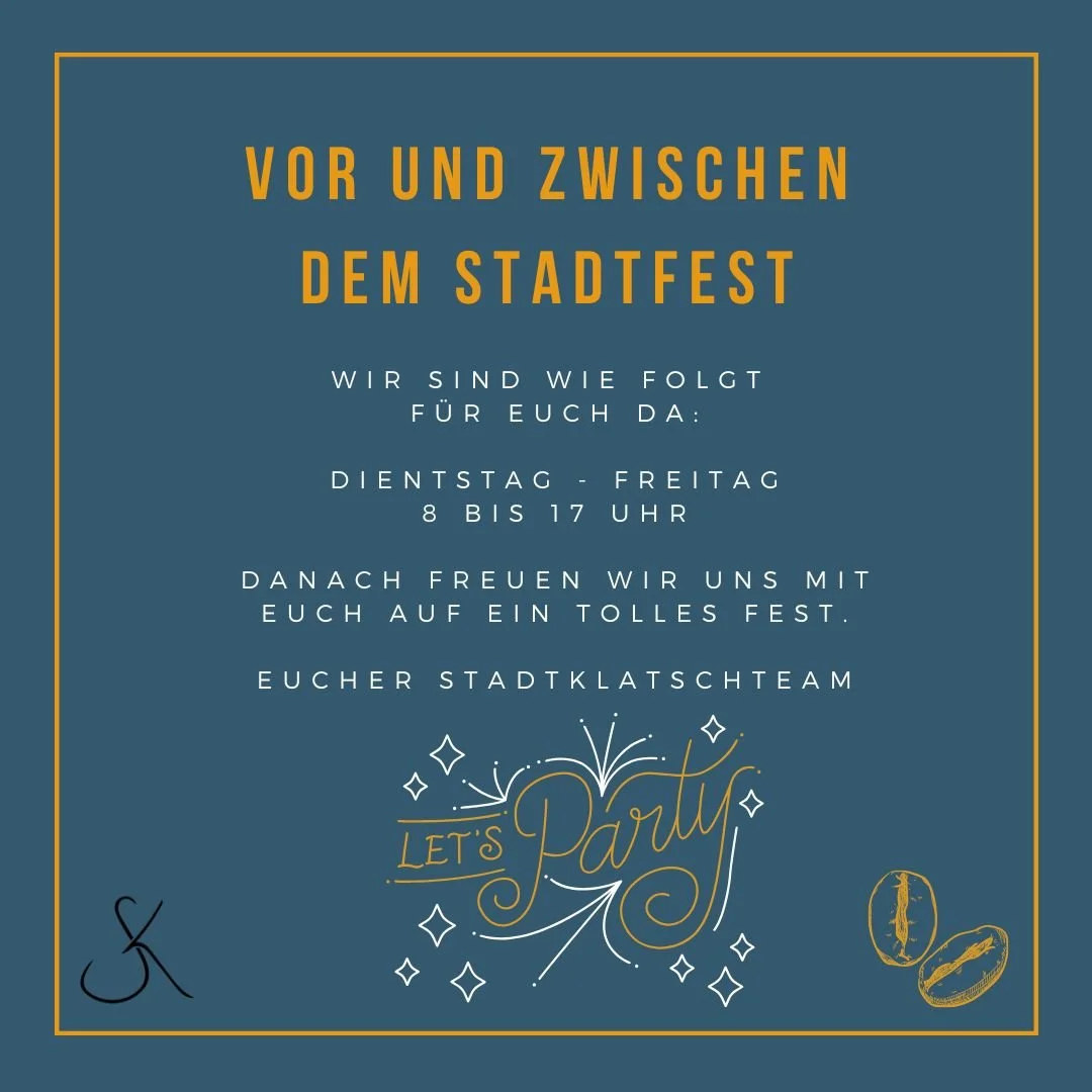 Bist du auch in Stadtfeststimmung? 🎉 Ja? Wir auch! 😍

Um uns herum wird aufgebaut und ausprobiert &ndash; eine kleine Feststadt in der Stadt entsteht! 🏗️🔨 Unerm&uuml;dlich wird geh&auml;mmert und gewerkelt. Total spannend, das mitzuerleben! 

🙌K