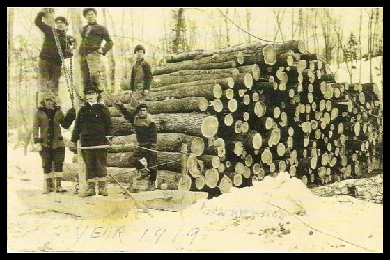 Community members working on the highway.