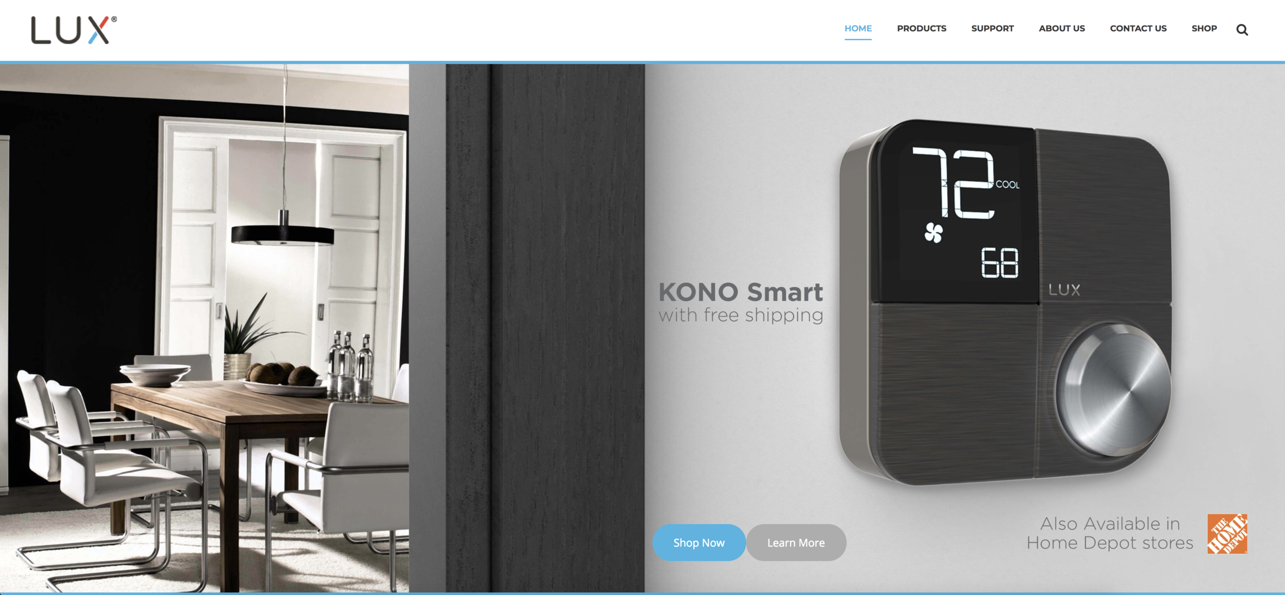 LUX Website Redesign