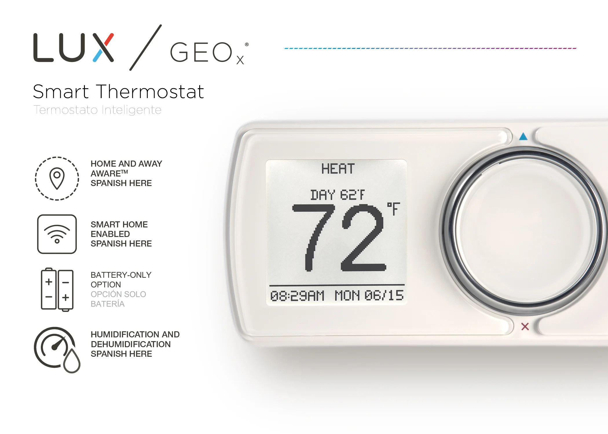 LUX GEOx Package Design