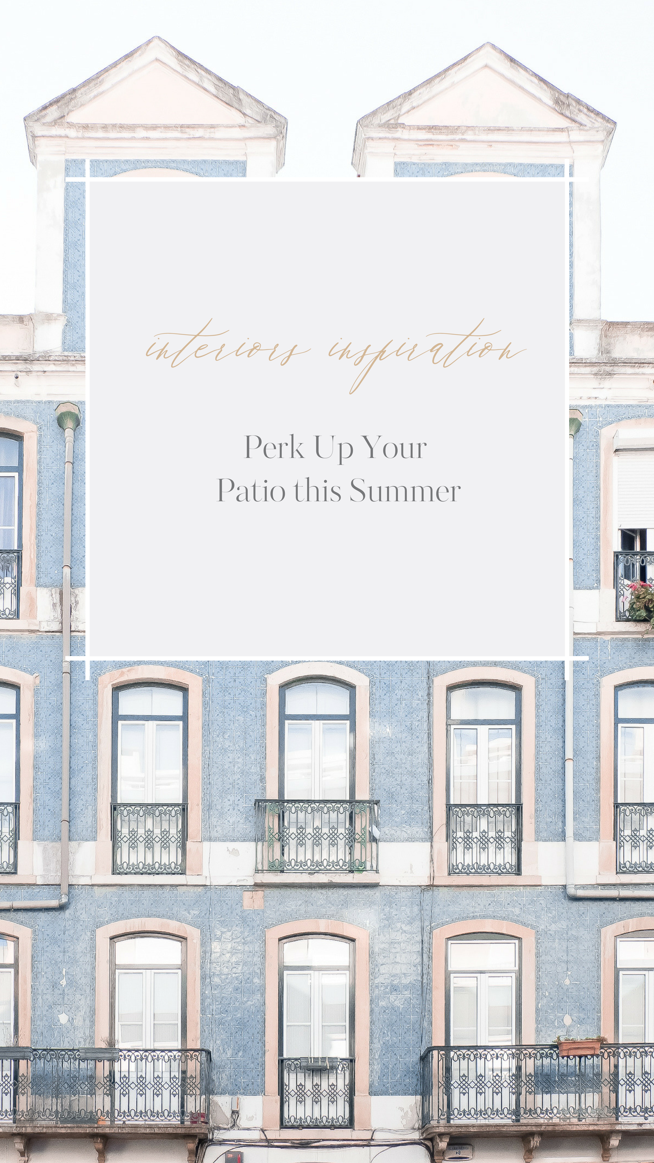 4 Ways to Perk Up Your Patio this Summer