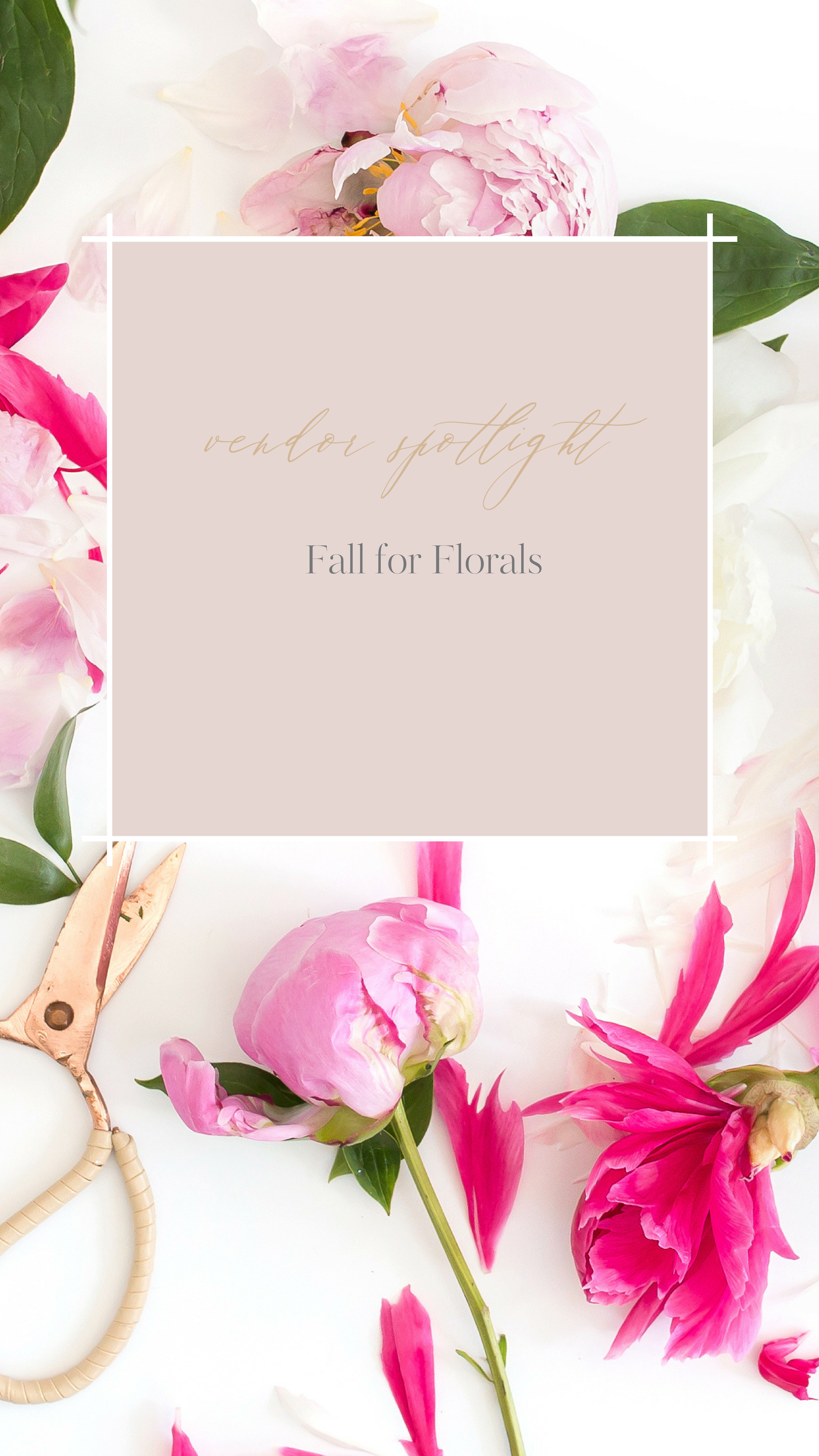 Vendor Spotlight: Fall for Florals