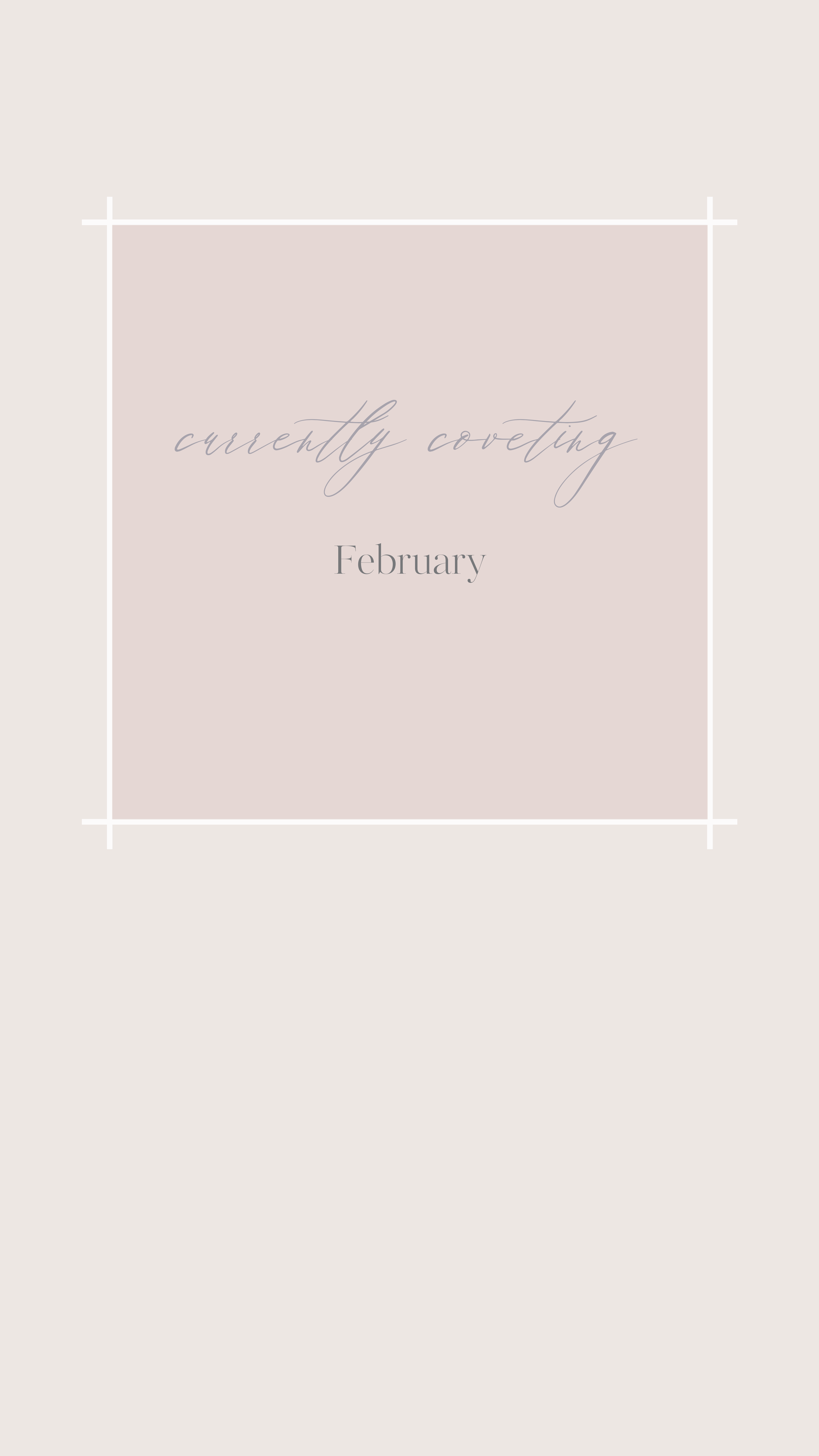 Currently Coveting | February