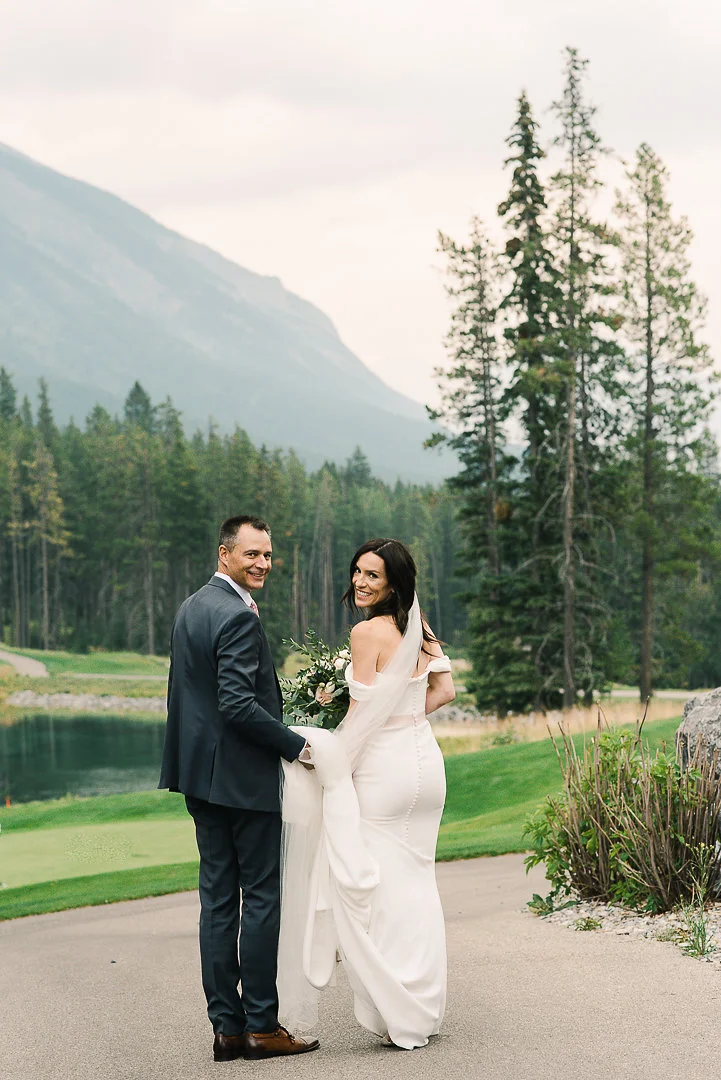 Leigh &amp; Chris Silvertip Resort Wedding, Canmore, AB