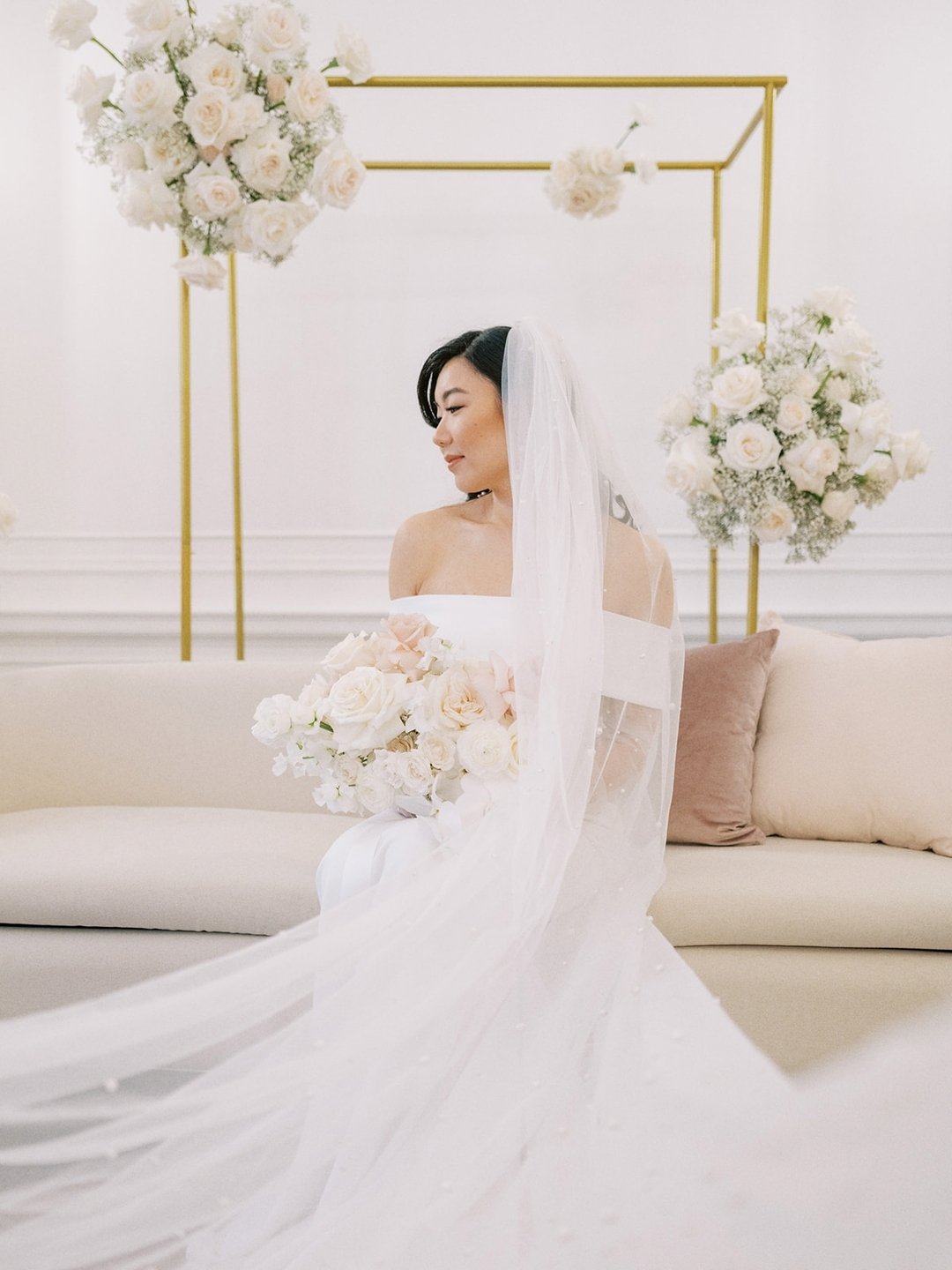 A moment of pure elegance and grace captured beautifully by @miltonphoto ❤️

Designer: @jraeweddings
Photography: @miltonphoto
Videography: @twistedfilmworks
Venue: @fairmontpalliser
Beauty: @blushandcoco
Floral: @meadowvandvinestudio
Rentals &amp; D
