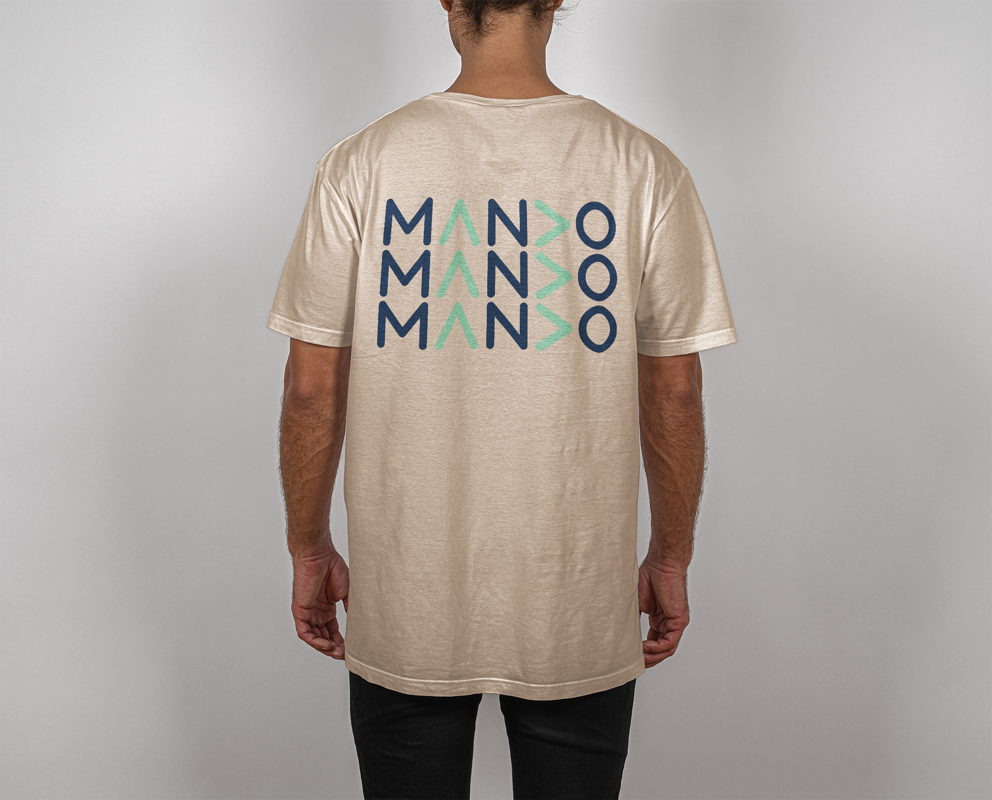Triple Mando - Bone T-Shirt.png