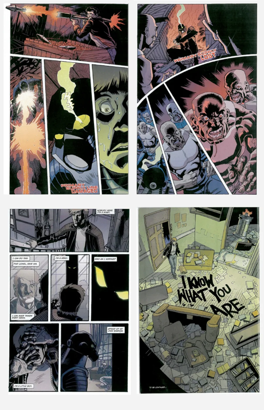  It was published by Image, the same company that does Walking Dead.  Walking Dead was more successful. 
