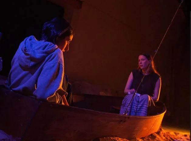 Diana Popovska and Brenna Harding in the Australian premiere of THE GULF by Audrey Cefaly. Directed by Mia Lethbridge.