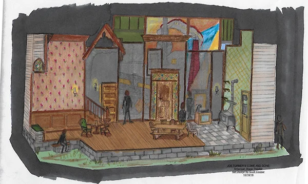 Cooper's Set Design Rendering