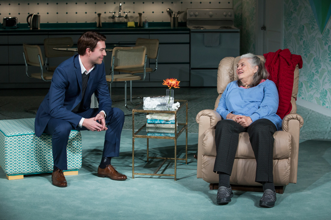 Feature Photo: Noah Bean and Lois Smith. Credit: Jeremy Daniel, Playwrights Horizons.