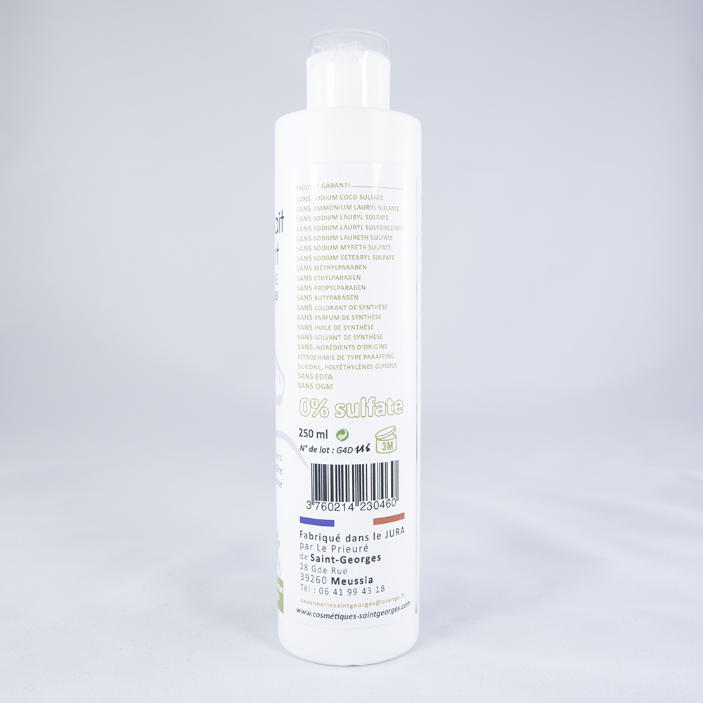 Le prieuré de Saint Georges, made in jura , savonnerie artisanal, savoir faire Français, gel douche bio, savon bio, lait de jument