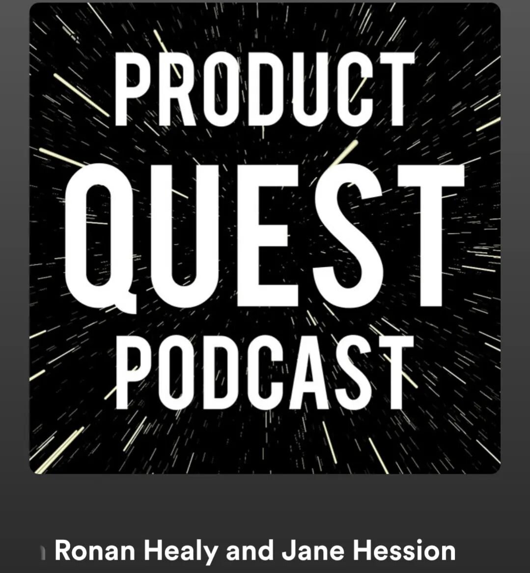 We had soooooooo much fun chatting with the Product Quest hosts Jonathan, Yann and Scott

Anyone interested in innovation and especially jobs-to-be-done should subscribe to this podcast