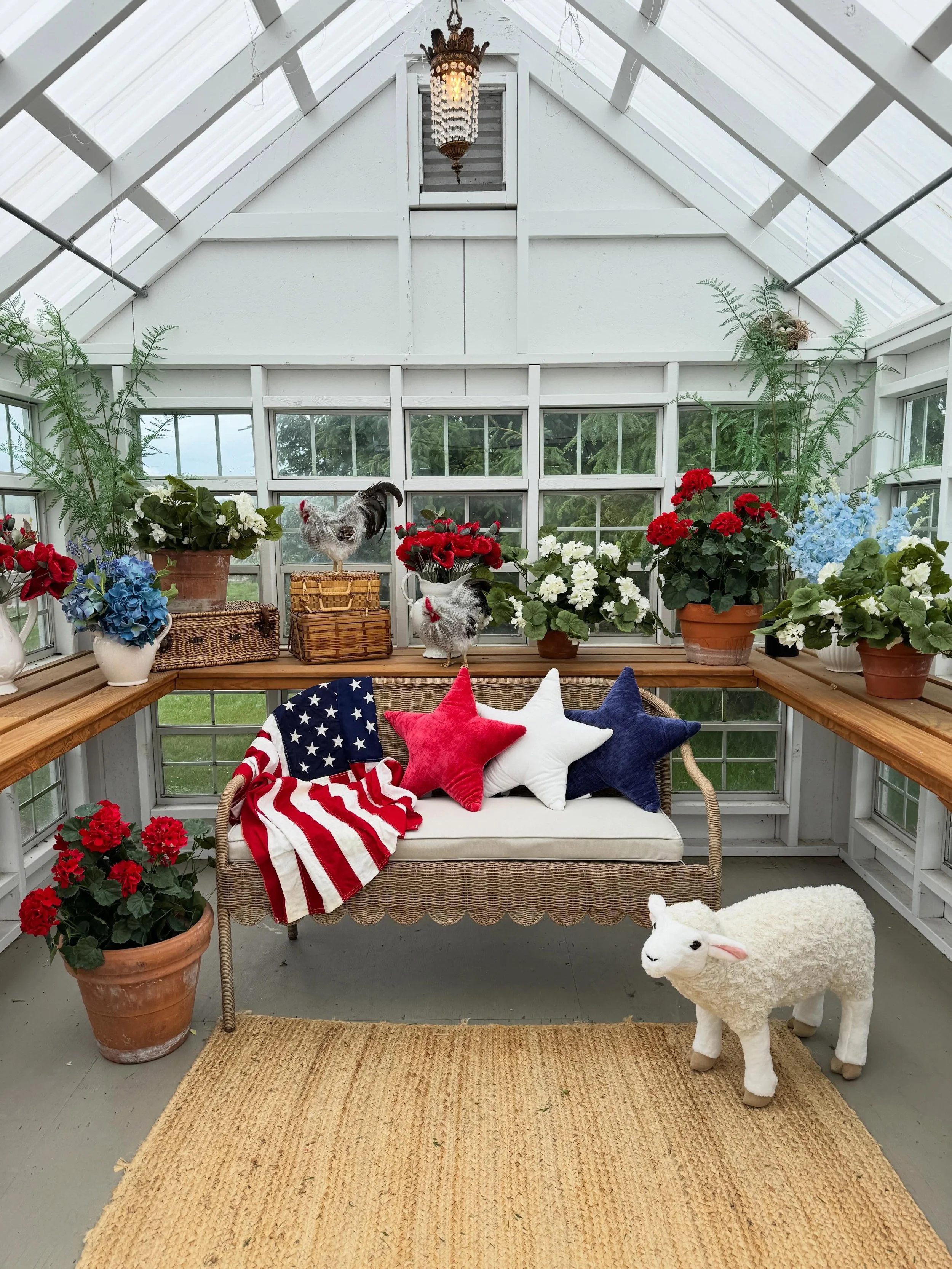 So many requests for July 4 photos!  So I decided to give you options!  There is a holiday option and a little high summer option.  With or without the cute critters!
