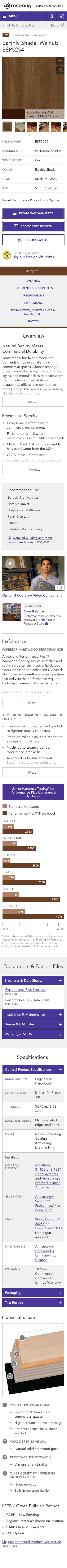 Product Detail Page - Mobile