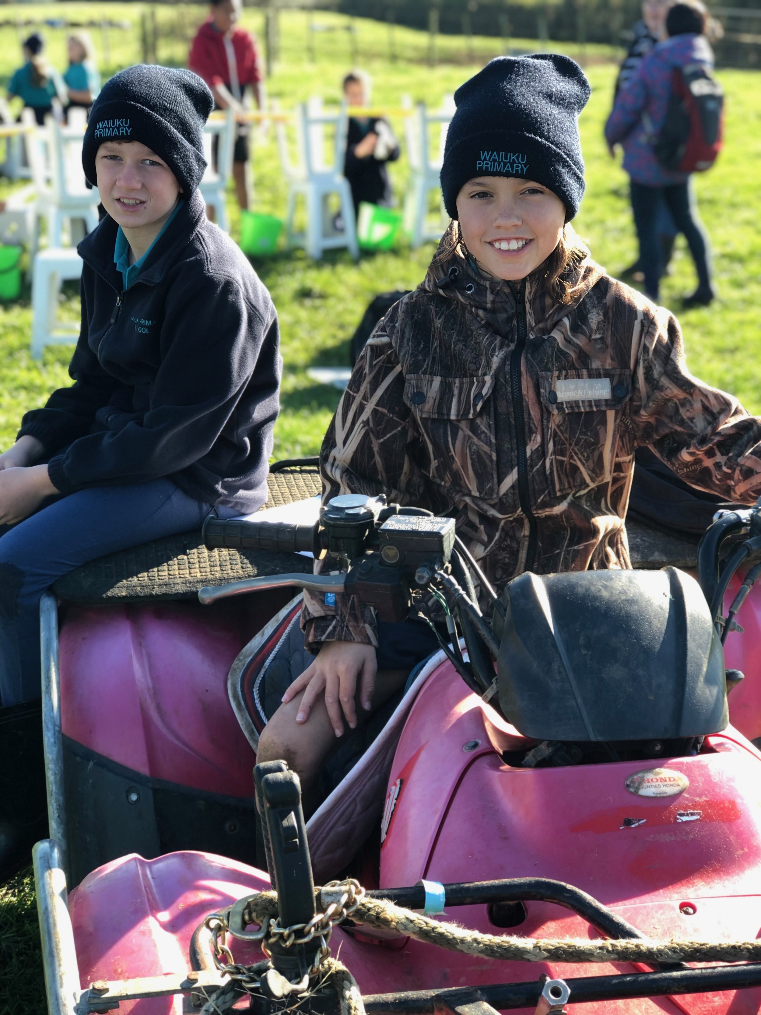 Having the "best day ever" at school...