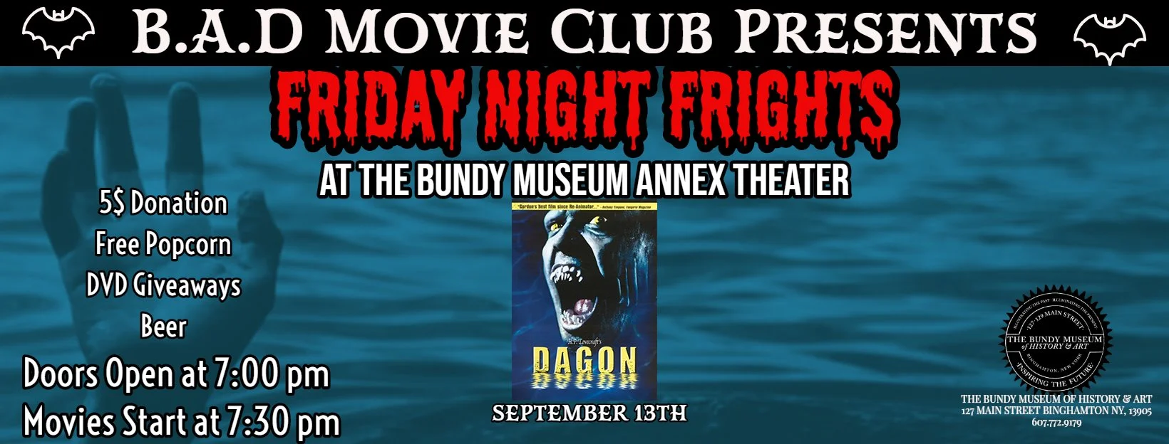 Friday Night Frights Film Series: Dagon