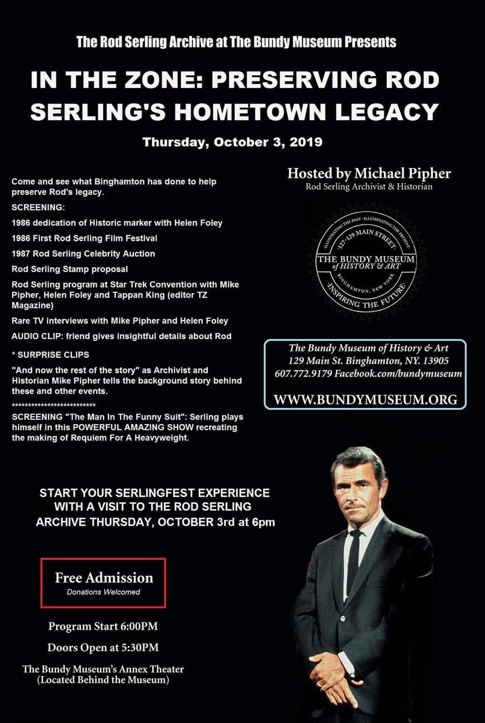 Rod Serling's Hometown Legacy