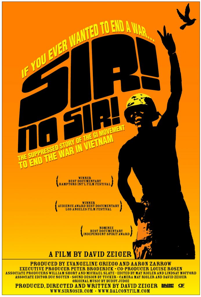 Social Justice Film Series: Sir! No Sir!