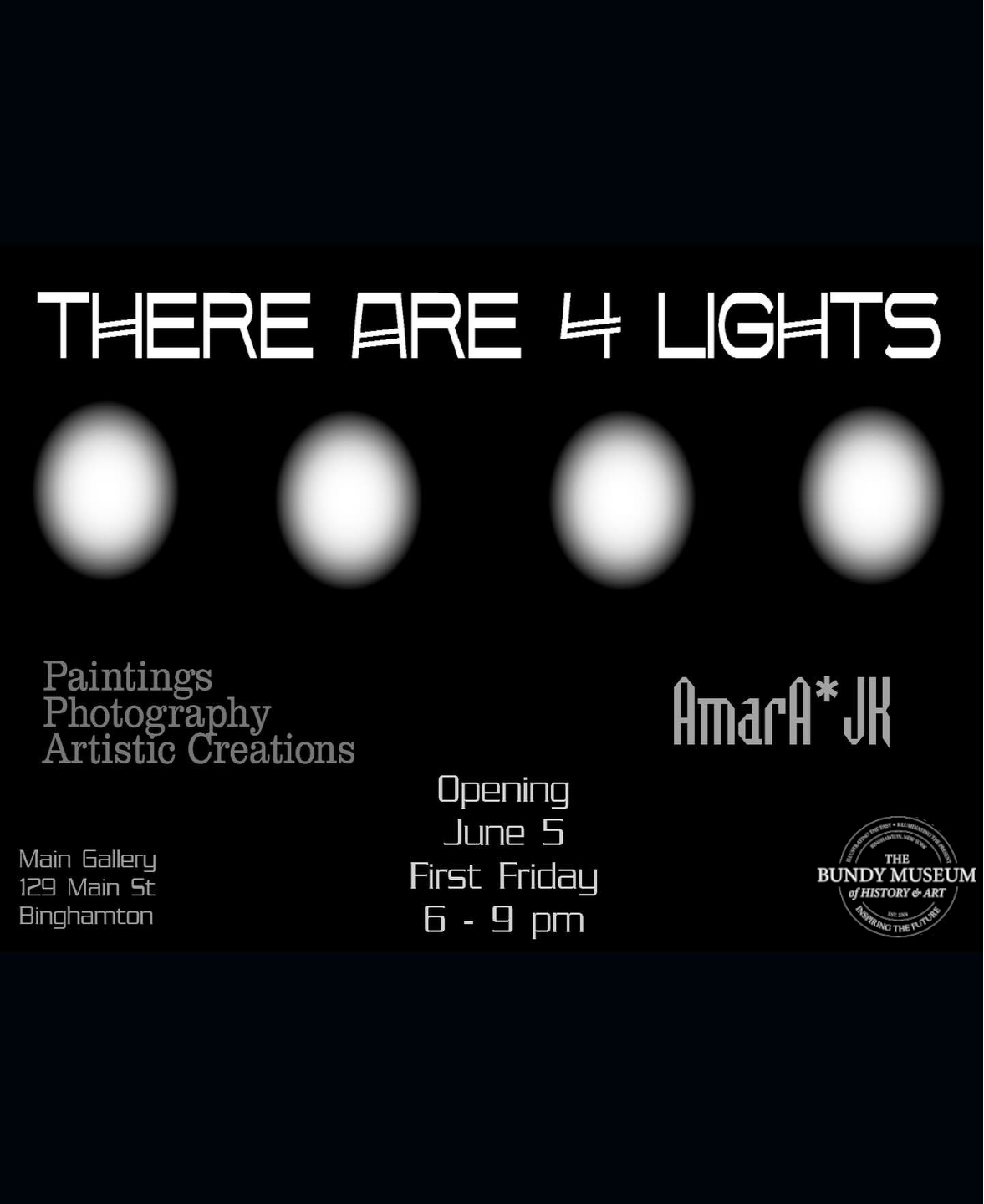 First Friday Opening Reception June 5th - from 6-9pm