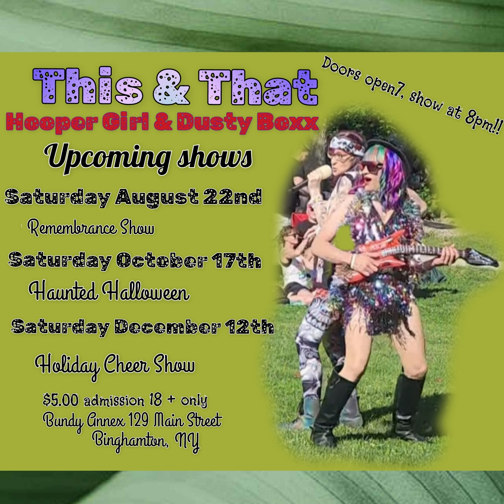 Upcoming This &amp; That Shows - 2026