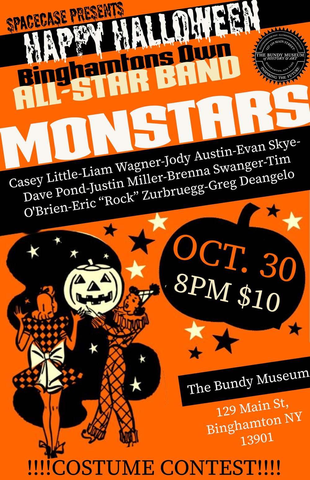The Bundy Museum's Halloween Bash! 2022 — The Bundy Museum of History & Art