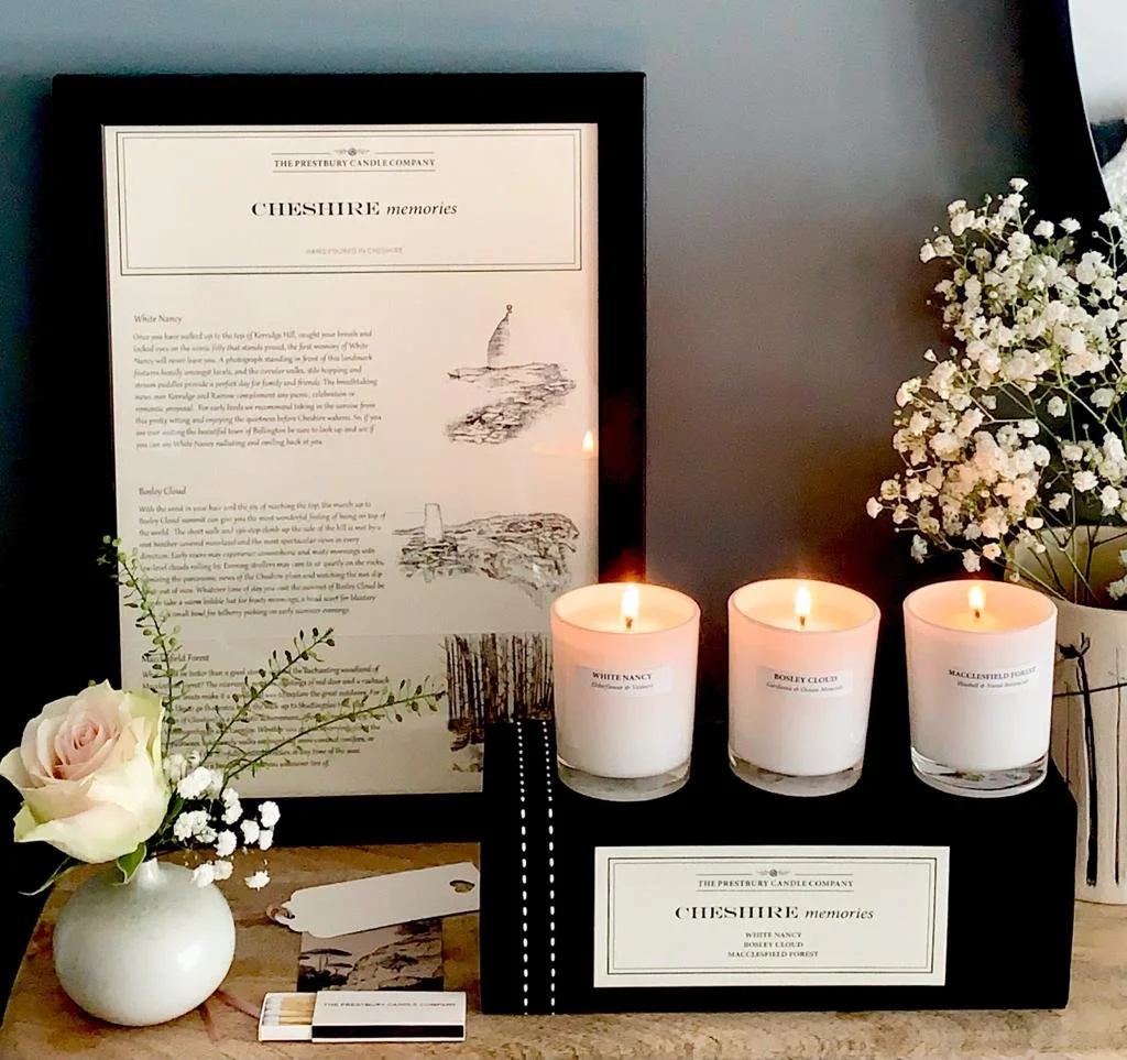 Cheshire Memories - 3 x 9cl Votive