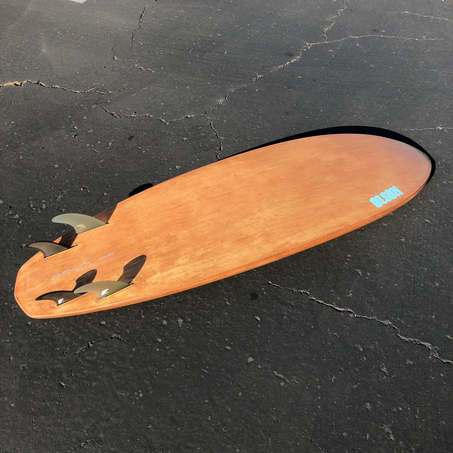 5'9" Diamond Tail Fish (Birch) - Used