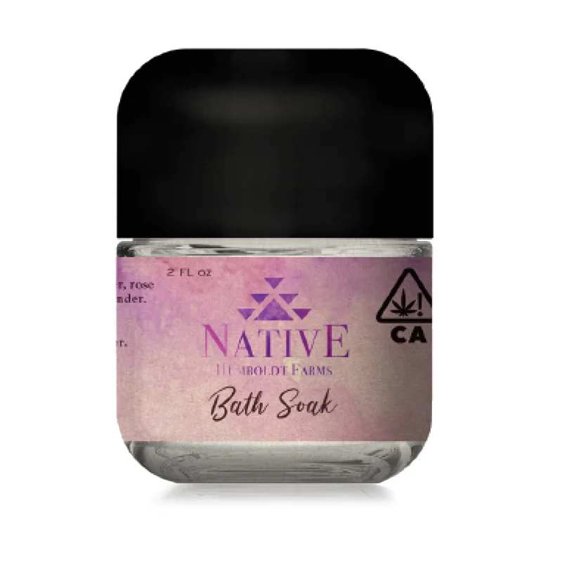 Native Humboldt, (Hybrid) 2oz Bath Soak, Sungrown Light Dep