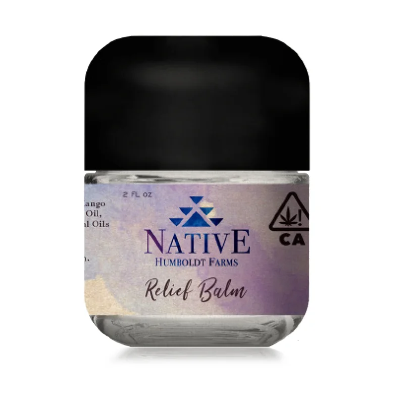 Native Humboldt, (Hybrid) 2oz Relief Balm Topical, Sungrown Light Dep