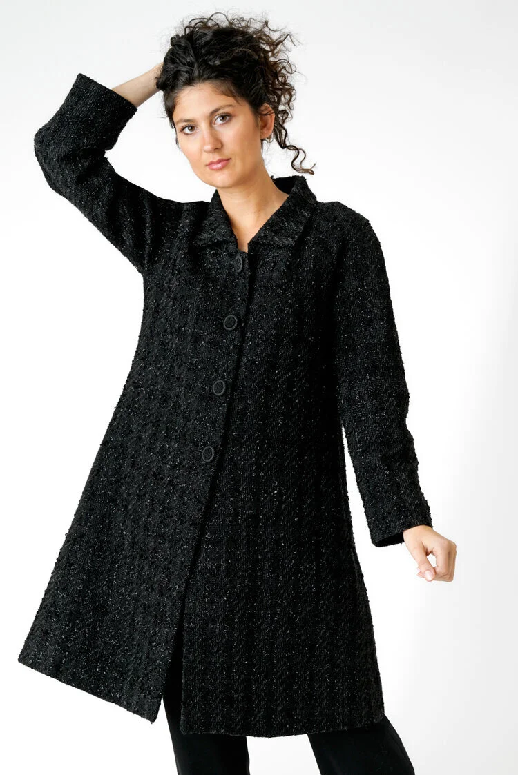Black+wool+and+lurex+swing+coat+£730.jpg