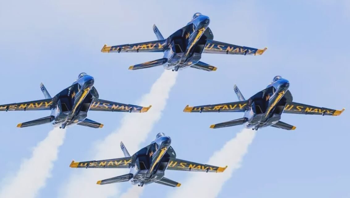 Closing Early today to enjoy the Blue Angels who are here in our little beach town for a weekend full of air shows! It&rsquo;s truly amazing to watch them&hellip; the speed and sound is insane. Go Navy! @veroairshow
