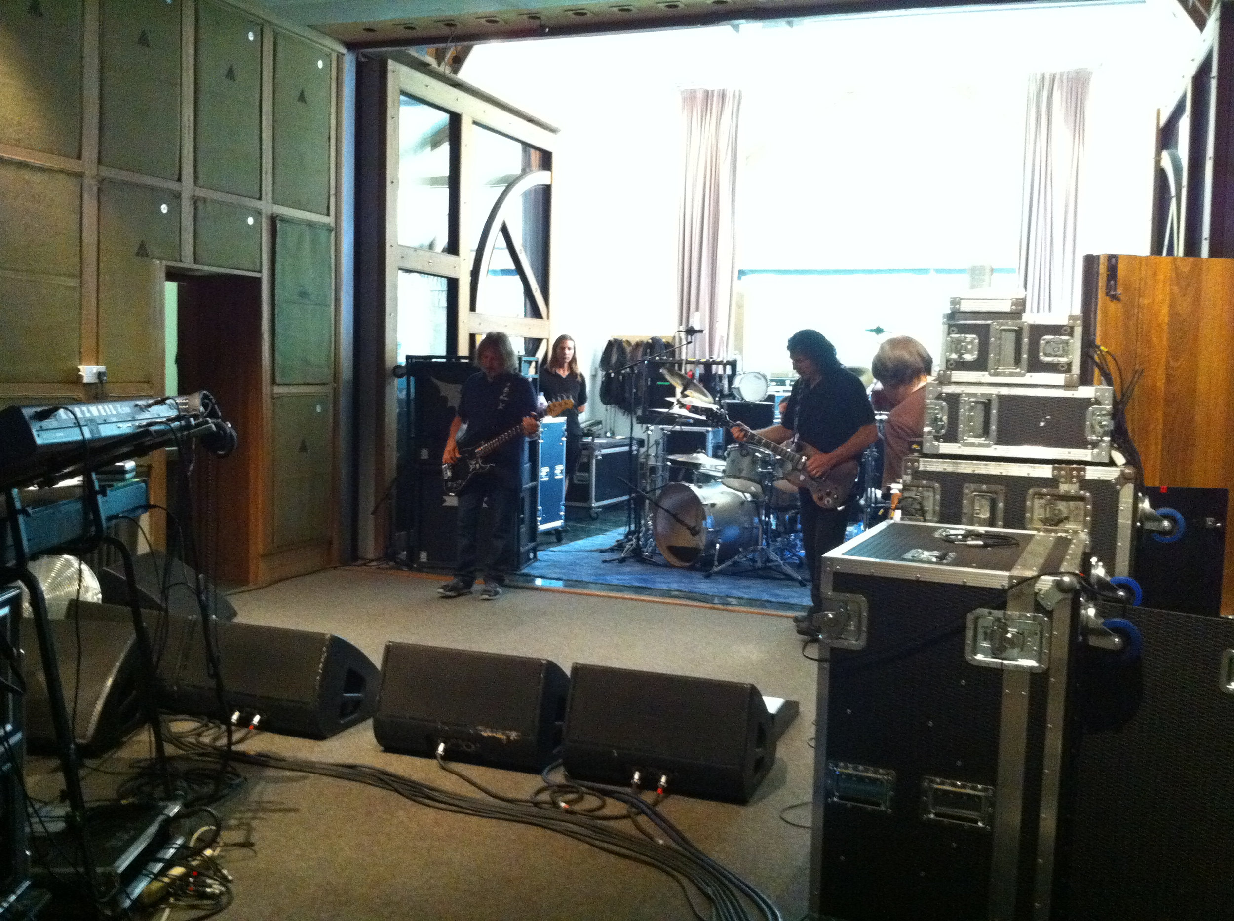 Rehearsals for High Voltage 2010