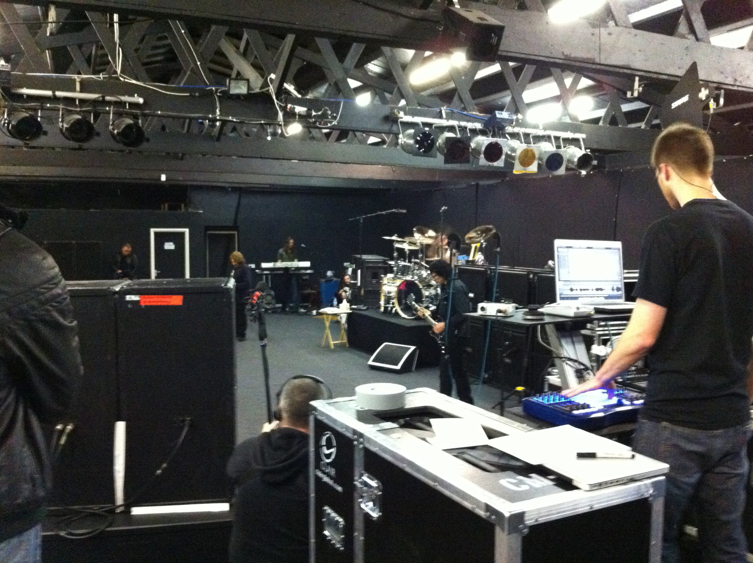 Rehearsals for Download 2012