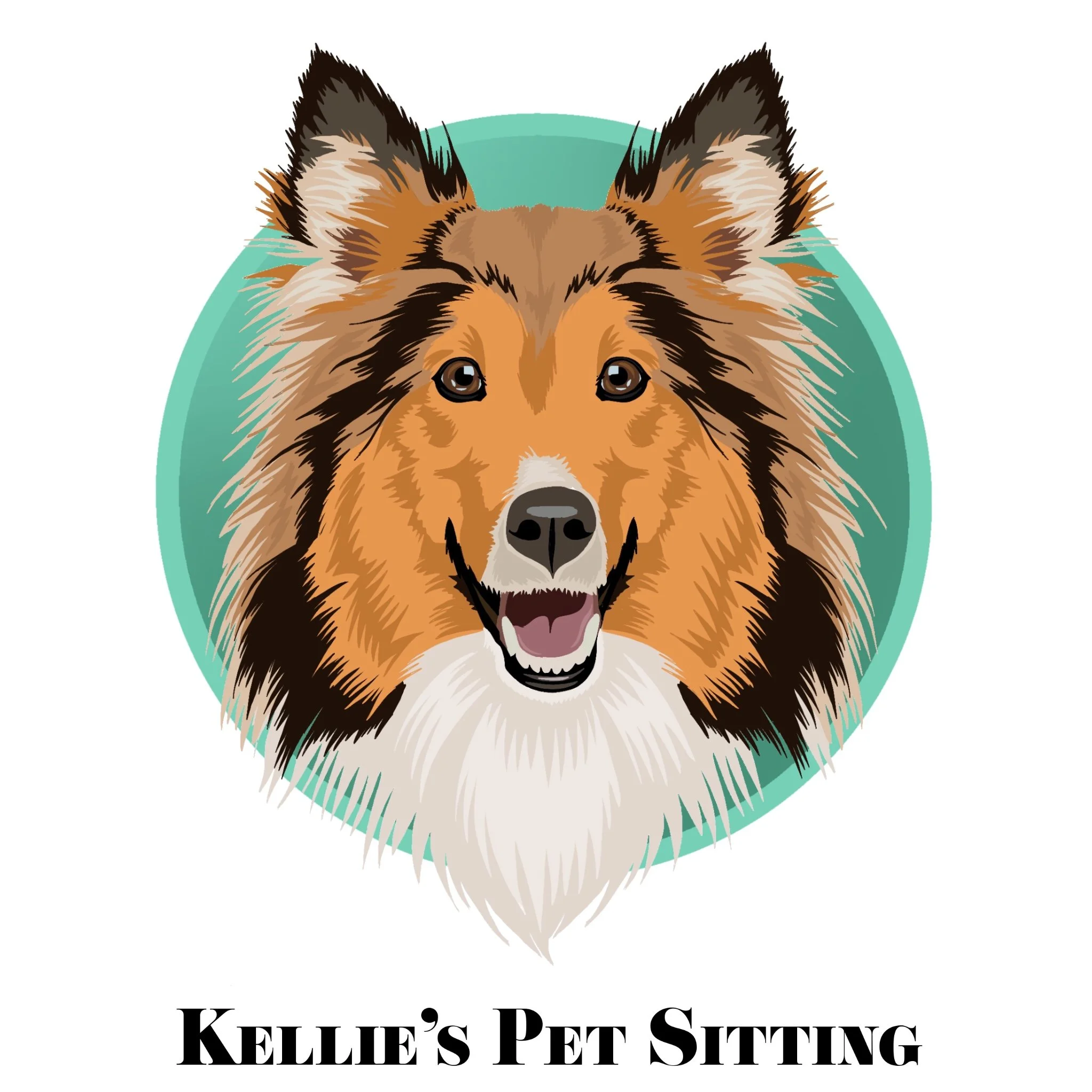 Pet sitting logo