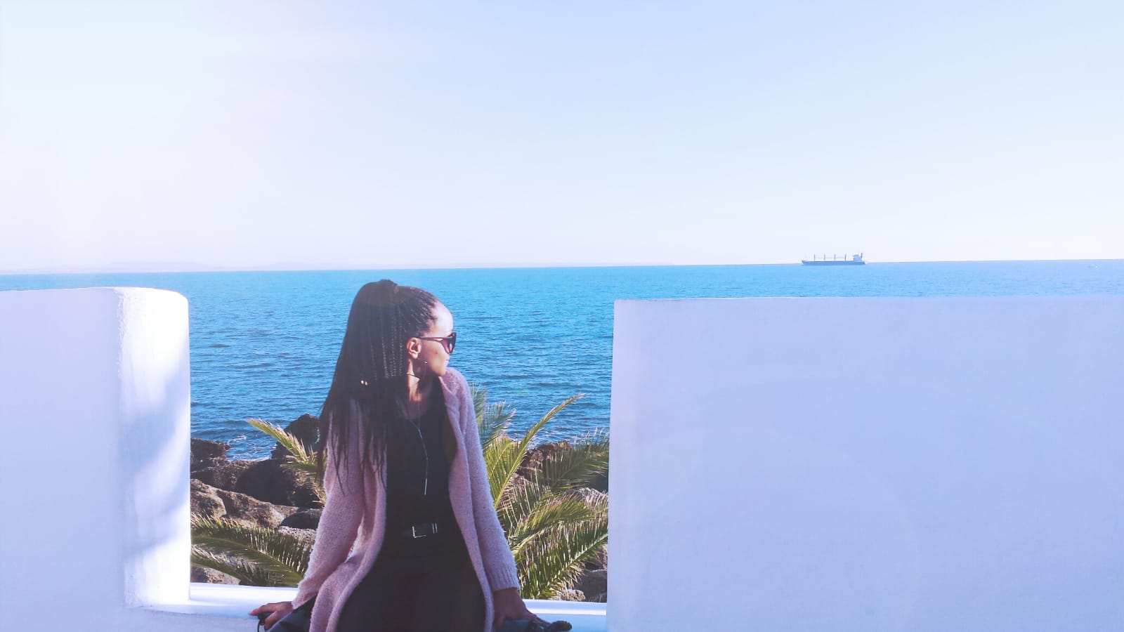 Autorin Luana im Urlaub, (C) Luana Tavares