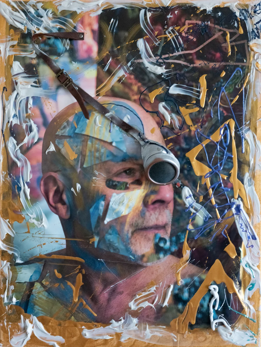 An I for an I (2018) - 24 x 18 - Mixed Media - $1,500