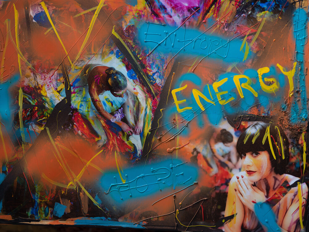 ballet supernova (2018) - 48 x 36 - Mixed Media - $3,500