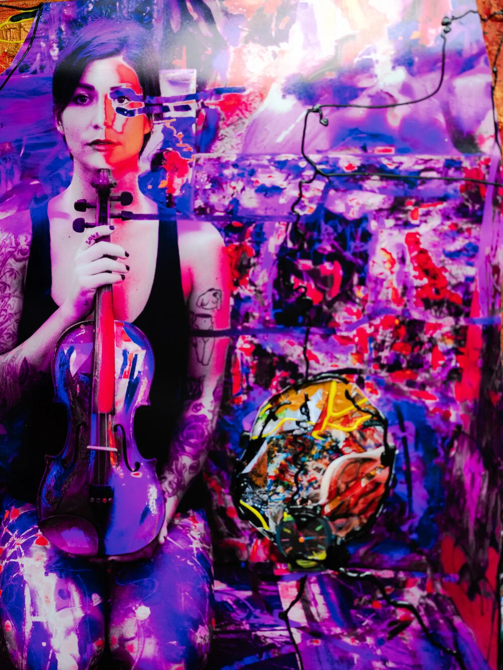 Play Me (2019) - 16x20 - Mixed Media - $1,000